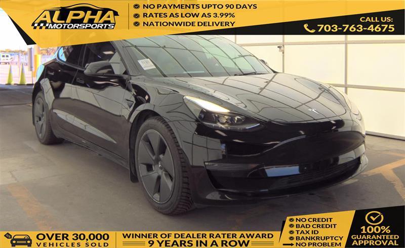 used 2023 Tesla Model 3 car, priced at $20,000