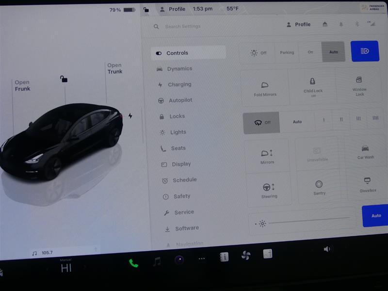used 2023 Tesla Model 3 car, priced at $20,000