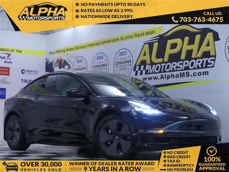 used 2023 Tesla Model 3 car, priced at $20,000