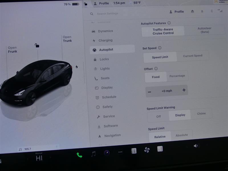 used 2023 Tesla Model 3 car, priced at $20,000