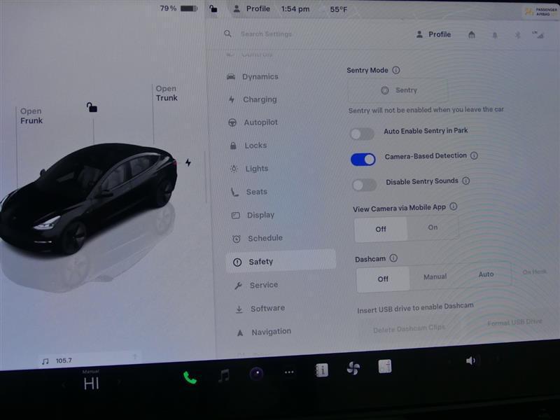 used 2023 Tesla Model 3 car, priced at $20,000