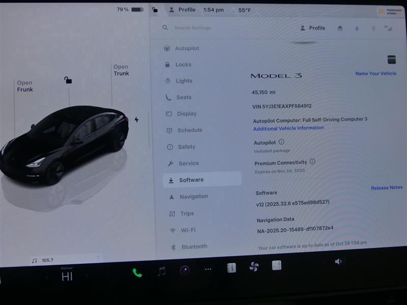 used 2023 Tesla Model 3 car, priced at $20,000