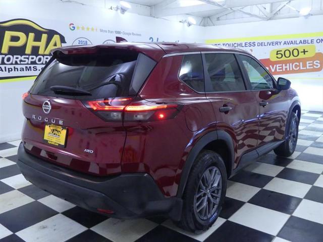 used 2021 Nissan Rogue car, priced at $18,999