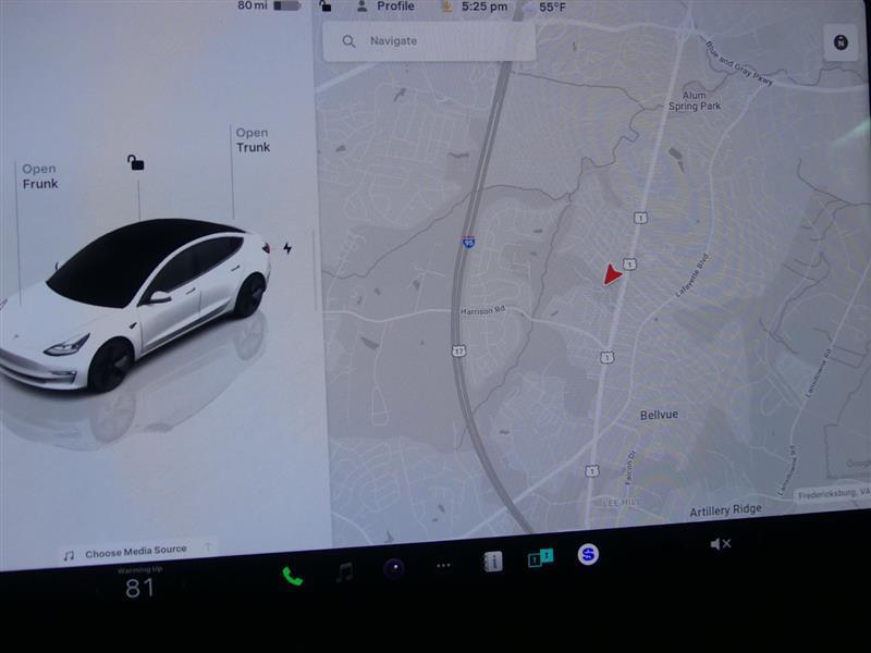 used 2023 Tesla Model 3 car, priced at $21,900