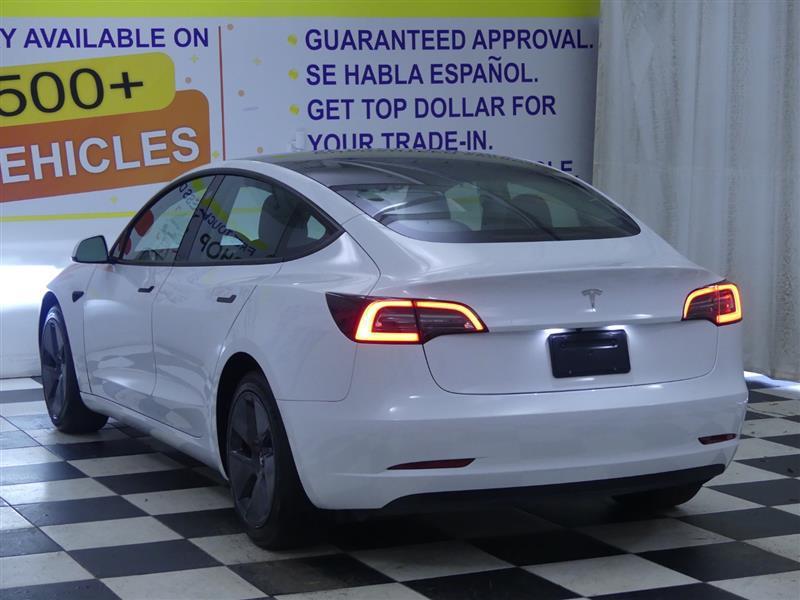 used 2023 Tesla Model 3 car, priced at $21,900
