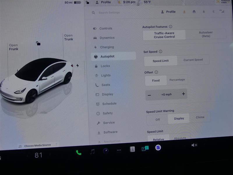 used 2023 Tesla Model 3 car, priced at $21,900