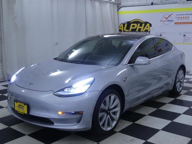 used 2018 Tesla Model 3 car, priced at $24,900