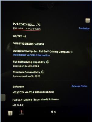 used 2019 Tesla Model 3 car, priced at $23,500