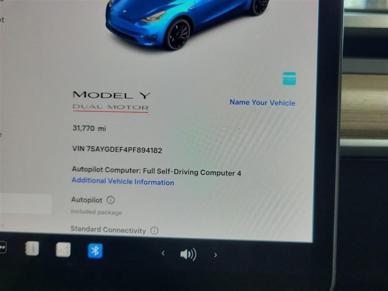 used 2023 Tesla Model Y car, priced at $29,750