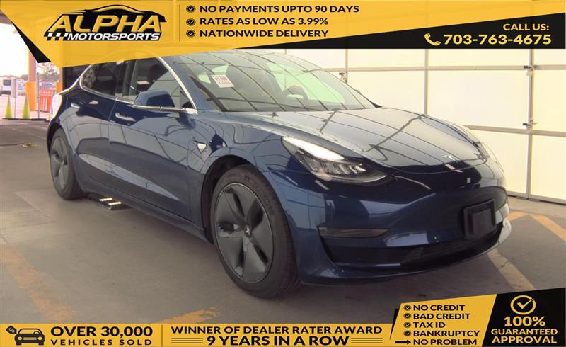 used 2020 Tesla Model 3 car, priced at $16,900