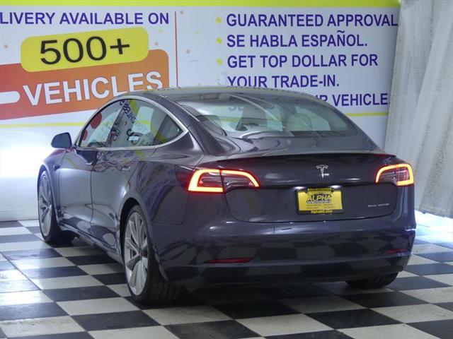 used 2018 Tesla Model 3 car, priced at $23,500