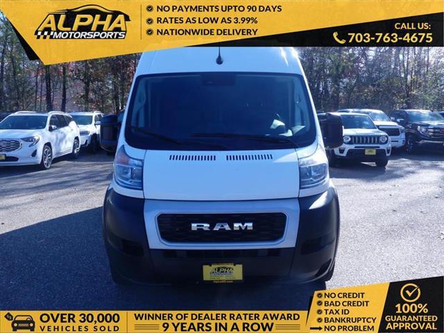 used 2022 Ram ProMaster 2500 car, priced at $34,900