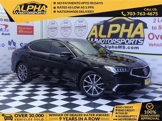 used 2018 Acura TLX car, priced at $16,500