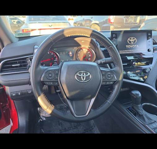 used 2021 Toyota Camry car, priced at $25,500