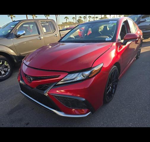 used 2021 Toyota Camry car, priced at $25,500