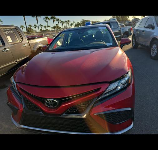 used 2021 Toyota Camry car, priced at $25,500