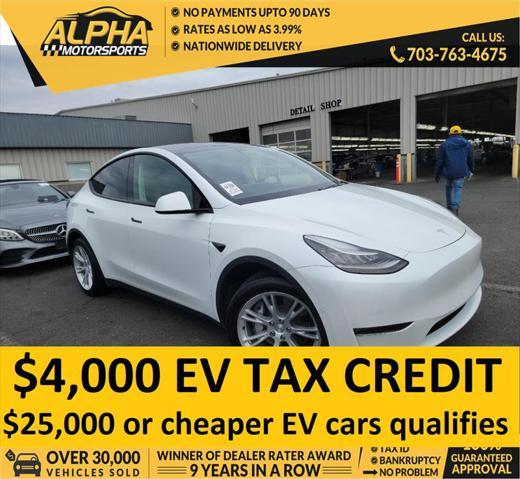 used 2021 Tesla Model Y car, priced at $24,900