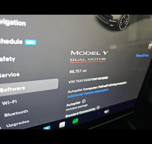 used 2022 Tesla Model Y car, priced at $26,300