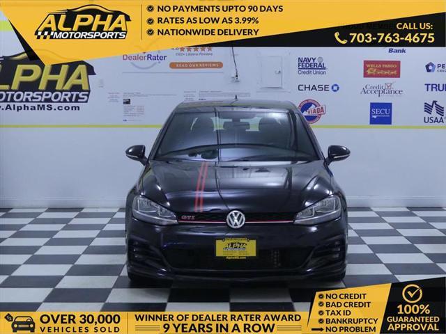 used 2020 Volkswagen Golf GTI car, priced at $16,999