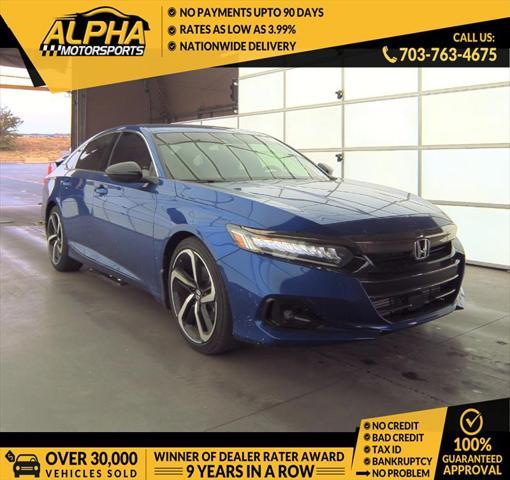 used 2022 Honda Accord car, priced at $24,500