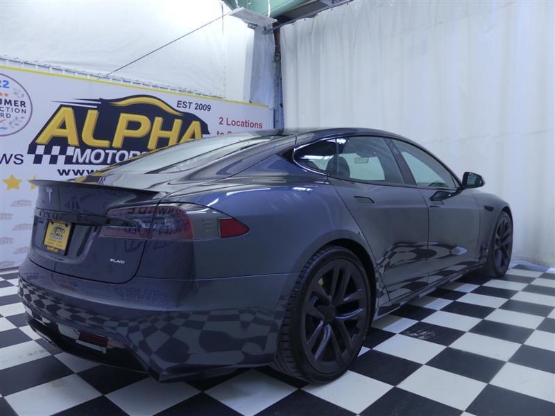 used 2021 Tesla Model S car, priced at $46,750
