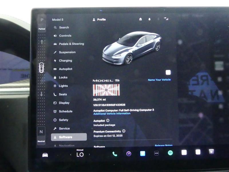 used 2021 Tesla Model S car, priced at $46,750