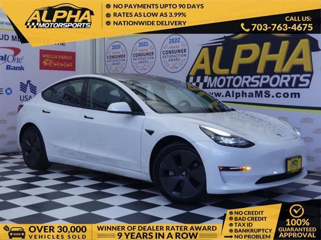 used 2021 Tesla Model 3 car, priced at $21,900