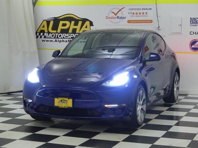 used 2021 Tesla Model Y car, priced at $27,000