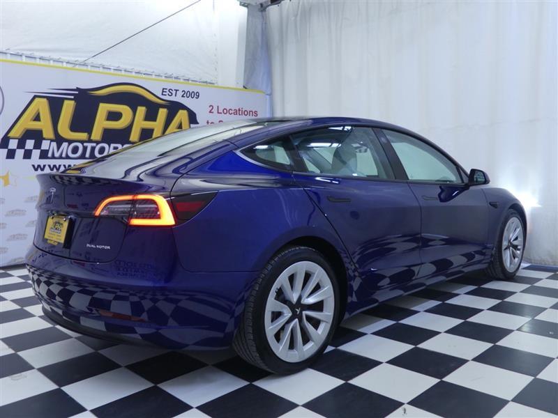 used 2022 Tesla Model 3 car, priced at $23,300