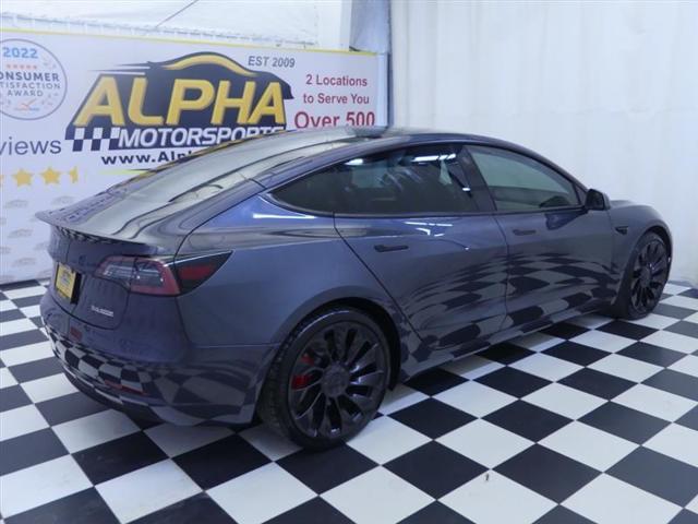 used 2022 Tesla Model 3 car, priced at $23,999