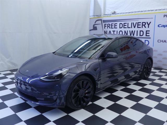 used 2022 Tesla Model 3 car, priced at $23,999