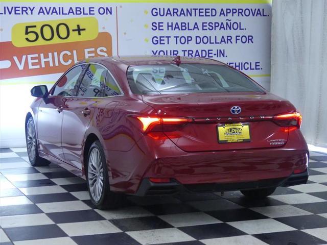 used 2021 Toyota Avalon Hybrid car, priced at $31,500