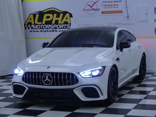 used 2021 Mercedes-Benz AMG GT car, priced at $124,000