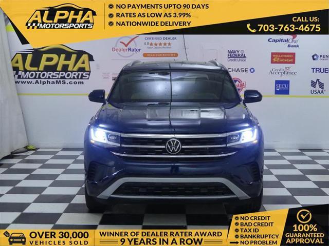 used 2021 Volkswagen Atlas Cross Sport car, priced at $23,900