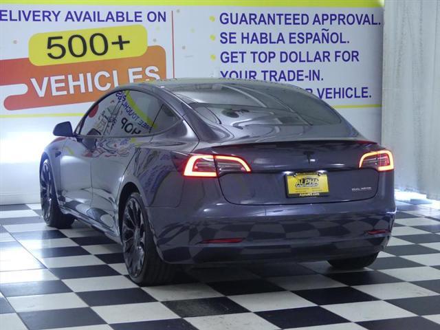 used 2022 Tesla Model 3 car, priced at $32,500