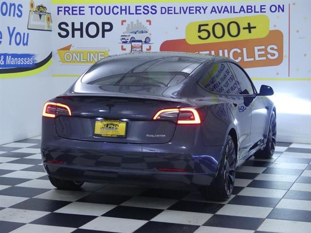 used 2022 Tesla Model 3 car, priced at $32,500