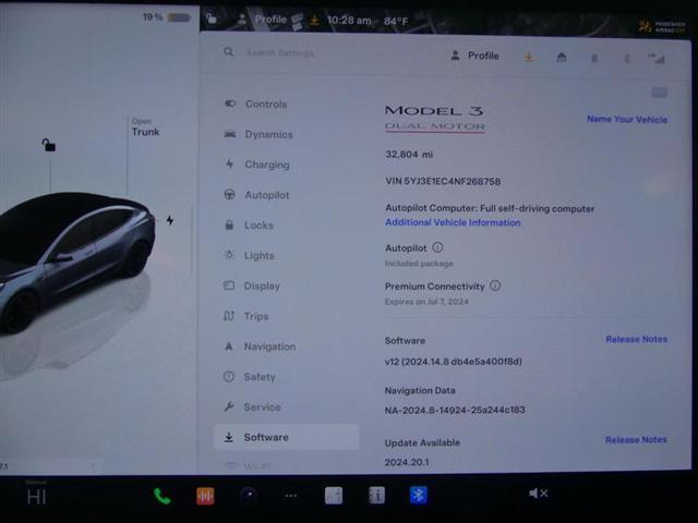 used 2022 Tesla Model 3 car, priced at $32,500