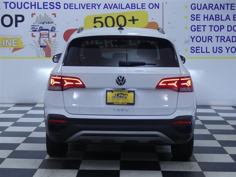 used 2023 Volkswagen Taos car, priced at $18,500