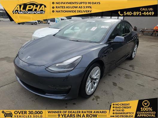 used 2022 Tesla Model 3 car, priced at $24,900