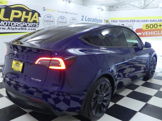 used 2021 Tesla Model Y car, priced at $27,700