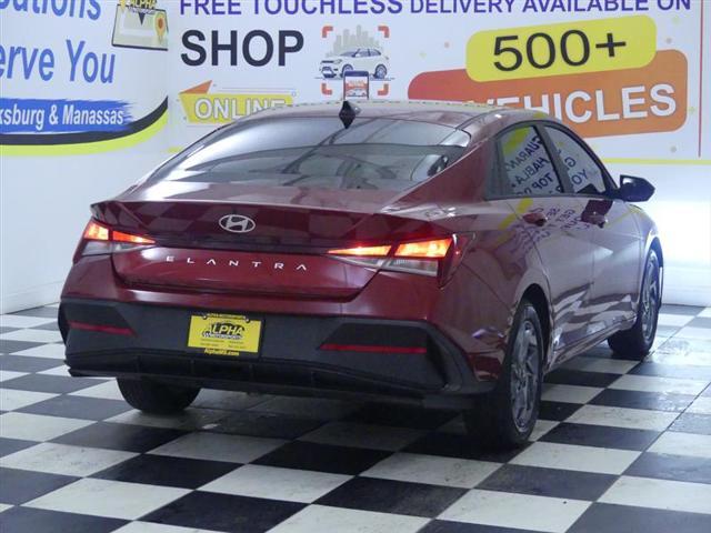 used 2024 Hyundai Elantra car, priced at $18,500