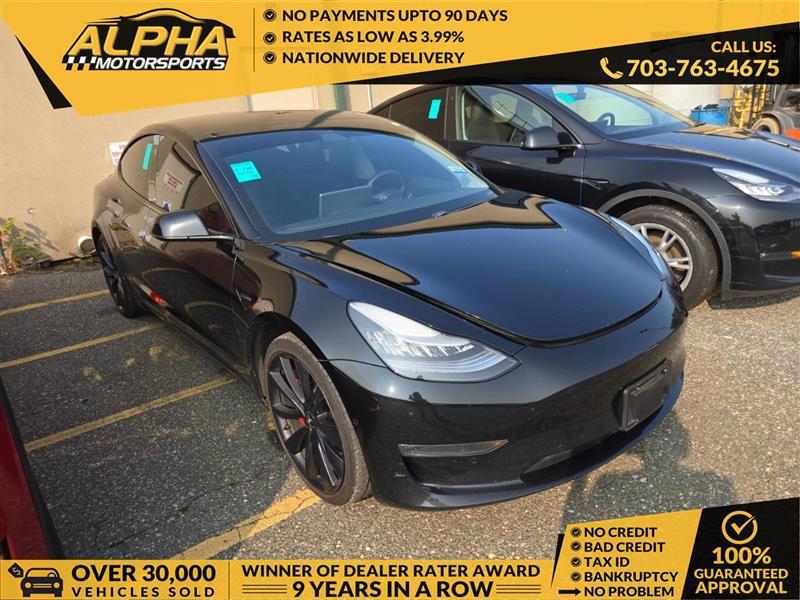 used 2020 Tesla Model 3 car, priced at $15,500