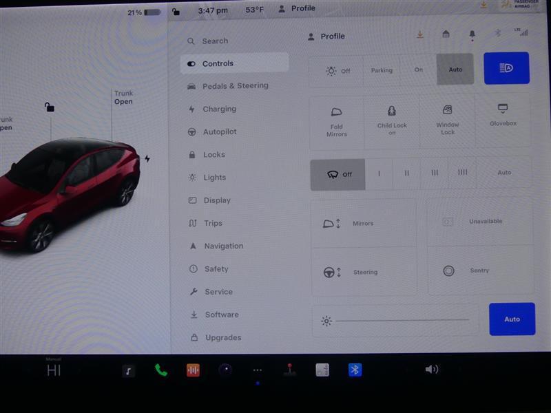 used 2021 Tesla Model Y car, priced at $21,000