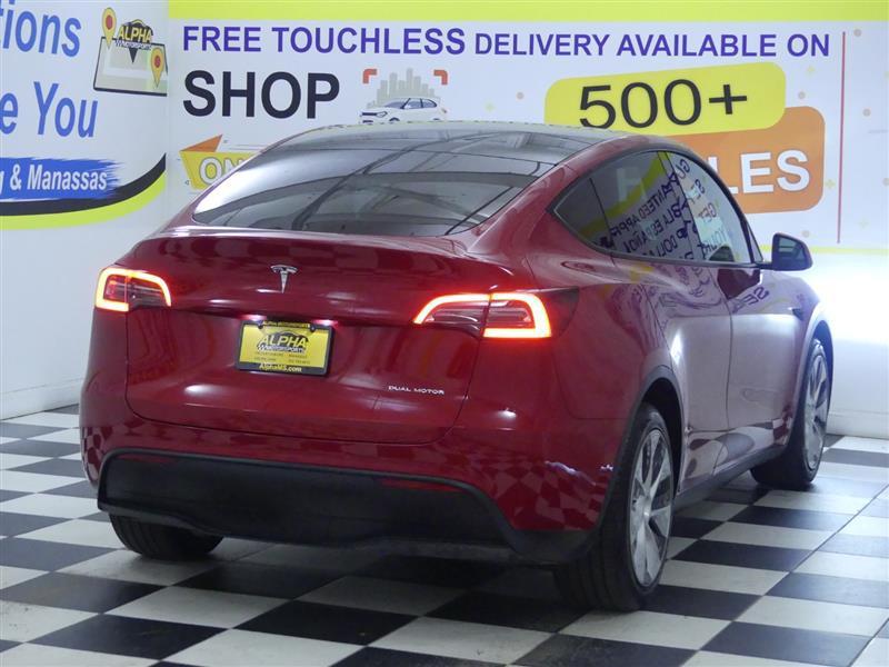 used 2021 Tesla Model Y car, priced at $21,000