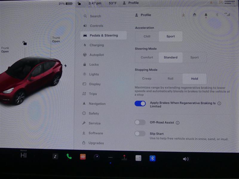 used 2021 Tesla Model Y car, priced at $21,000