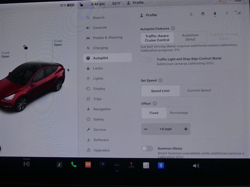used 2021 Tesla Model Y car, priced at $21,000