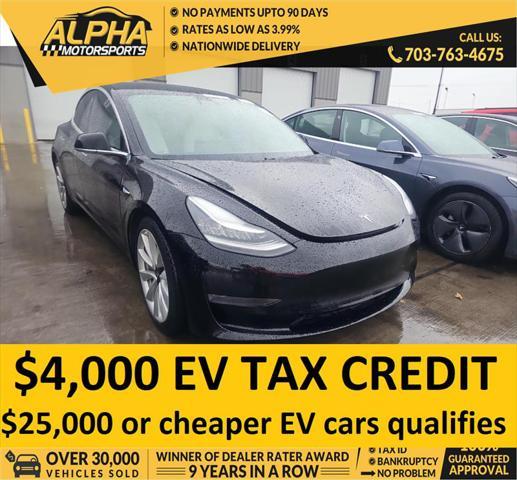 used 2019 Tesla Model 3 car, priced at $19,500