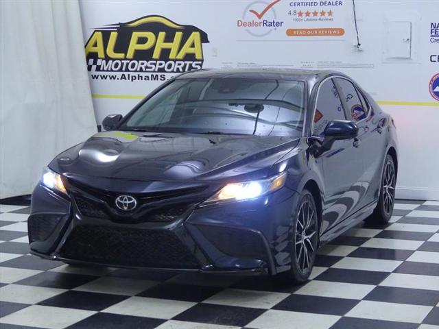 used 2021 Toyota Camry car, priced at $17,400