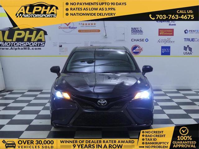 used 2021 Toyota Camry car, priced at $18,000