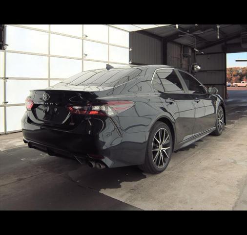 used 2021 Toyota Camry car, priced at $18,000